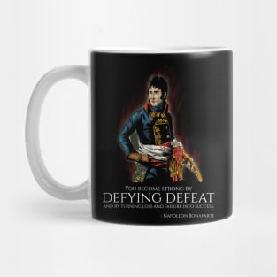 Motivational Napoleon Bonaparte Quote On Success - Inspiring History Mug